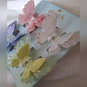 NIP Piper K Butterfly Hair Claws